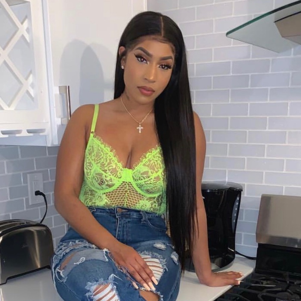 ✨ ❗️Lisa Lace Bodysuit Neon Green